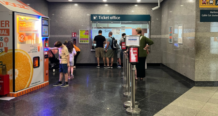 Harbourfront MRT Station Ticket Office