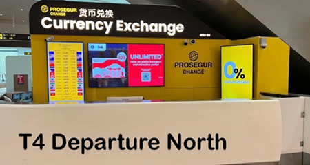 Prosegur Change Money Changer T4 – Transit North #02-65