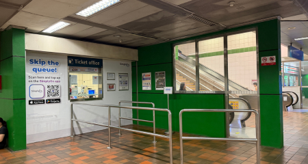 Novena MRT Station Ticket Office